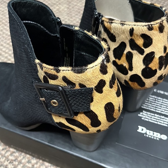 NEW Dune size 38 Leopard heel shoes - Picture 4 of 4